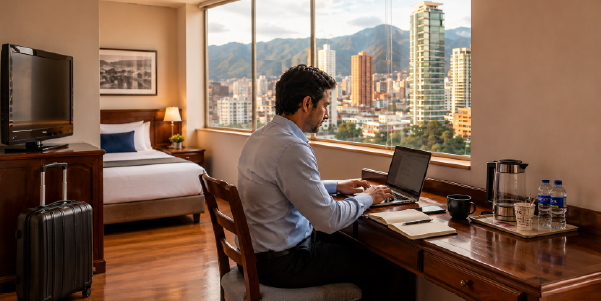 Productividad en viaje: cómo crear una rutina en Bogotá sin perder tiempo (ni energía)